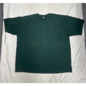 CARHARTT K87 HTG SHORT SLEEVE GREEN POCKET T-SHIRT MENS SIZE 2XL
